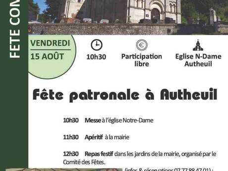 Fête patronale d'Autheuil Fête patronale d'Autheuil