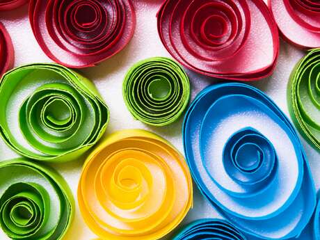 Atelier quilling - Les papillons