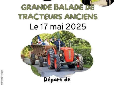 Grande balade de tracteurs anciens
