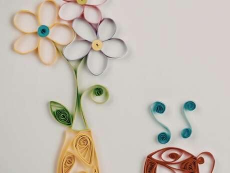 Atelier quilling adoslescents et adultes