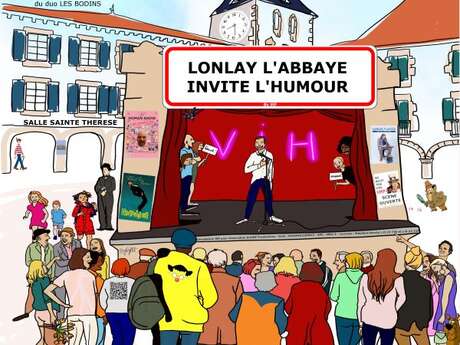Lonlay l'Abbaye invite l'humour