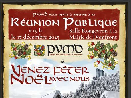 Venez fêter Noël avec nous