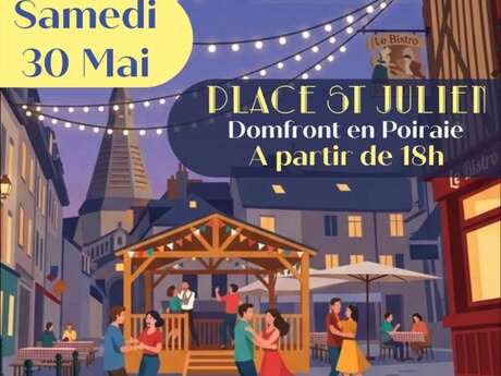 Soirée guinguette  en faveur de l'association "les petits pas de Raphaël"