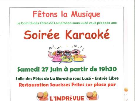 Fêtons la musique : soirée karaoké