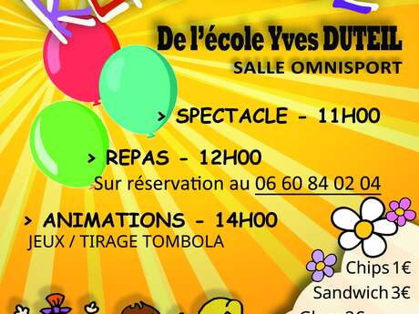 Kermesse de l'école Yves Duteil