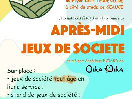 Après-midi Jeux de société
