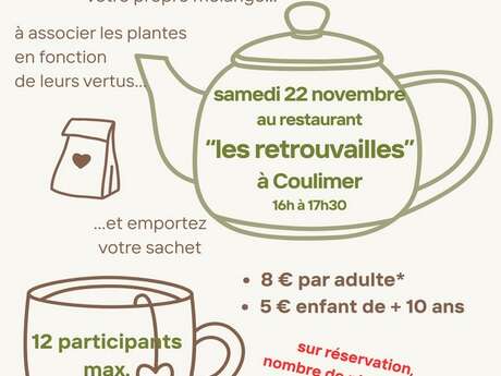 Atelier - Fabrication de tisanes Atelier - Fabrication de tisanes