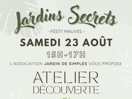 Atelier découverte