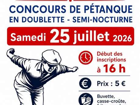 Concours de pétanque