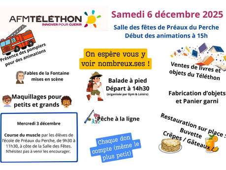 Téléthon - Préaux-du-Perche
