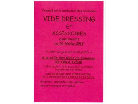 Vide-dressing & accessoires