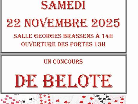 Concours de belote Concours de belote