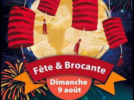 Fête communale, brocante et feu d'artifice