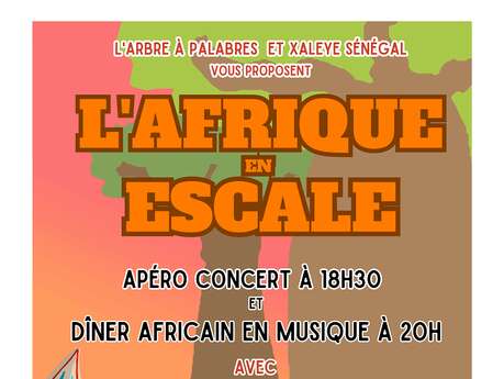 Dîner Concert L'Afrique en escale