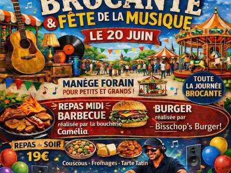 Fête de la musique et brocante