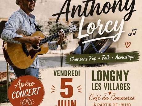 Apéro Concert avec Anthony Lorcy