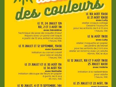 Les ateliers des couleurs