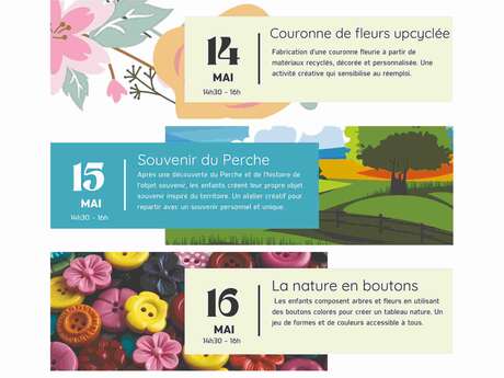 Ateliers créatifs  5-12 ans