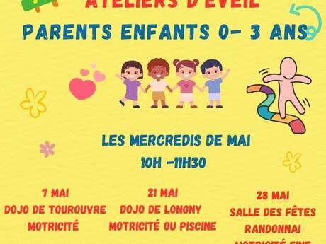 Ateliers d'éveil Parents enfants 0-3 ans Ateliers d'éveil Parents enfants 0-3 ans
