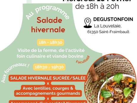 Cuisinons ensemble - Salade hivernale