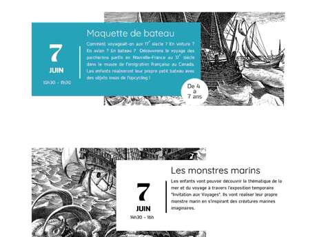 Ateliers créatifs de 4 à 7 ans