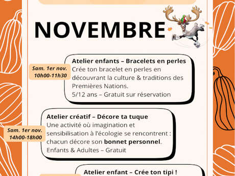 Ateliers créatifs décore ta tuque Ateliers créatifs décore ta tuque