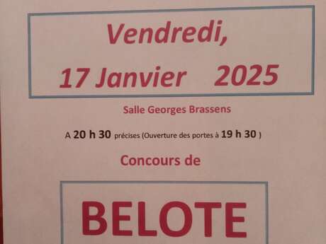 Concours de belote