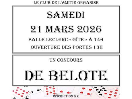Concours de belote