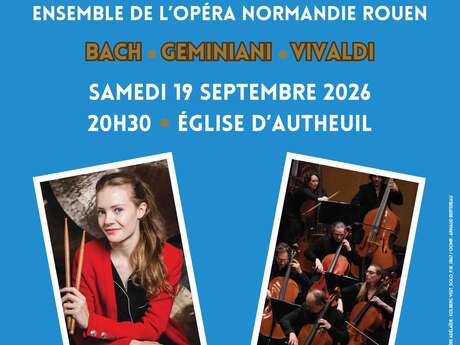 Cordes percutées par l'ensemble de l'opéra Normandie Rouen