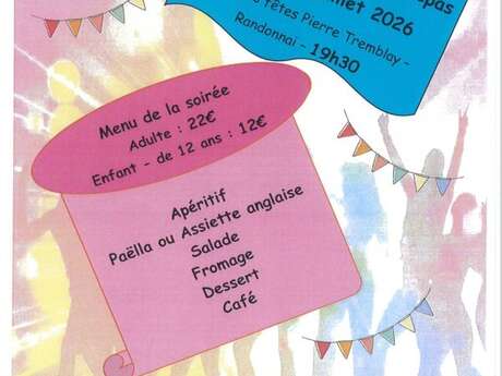 Soiré dansante et repas
