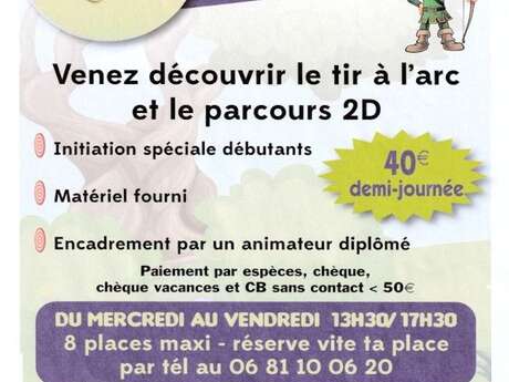 Stage vacances Toussaint