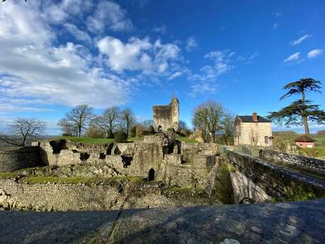 Journées du Patrimoine : Projection d'un diaporama sur la restauration du château de Domfront et sur l'exposition de 2021