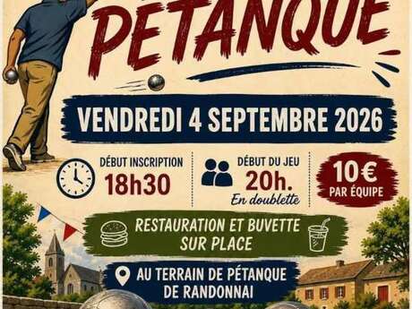 Concours de pétanque