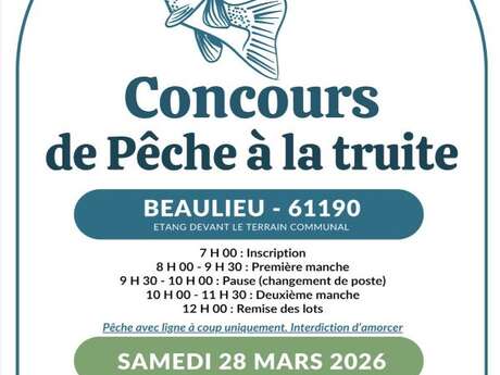 Concours de pêche à la truite