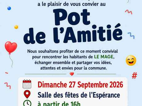 Pot de l'amitié