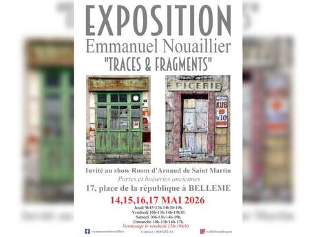 Exposition "Traces & Fragmentsé