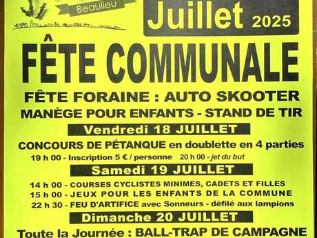 Fête communale de Beaulieu