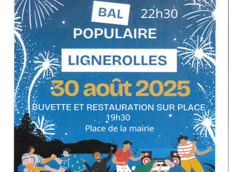 Bal populaire et feu d'artifice