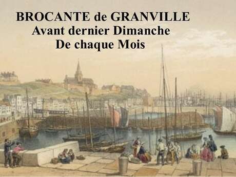 Marché à la Brocante de Granville - Novembre