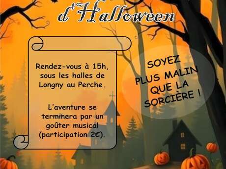 Chasse au trésor d'Halloween