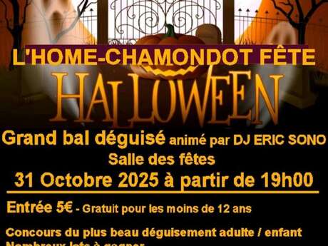 Grand bal déguisé d'Halloween