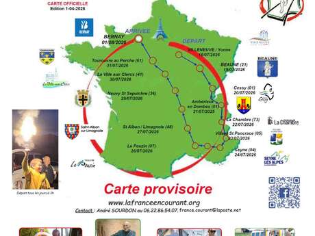 Passage de La France en courant