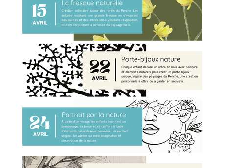 Ateliers créatifs  5-12 ans