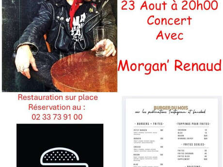Concert avec Morgan' Renaud