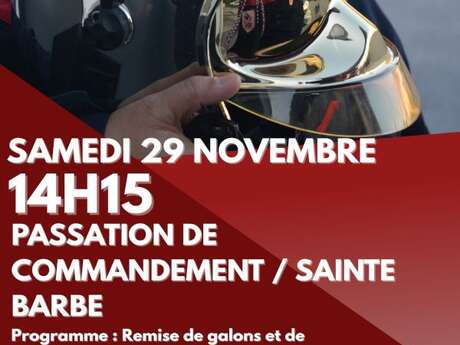 Sainte Barbe des sapeurs pompiers de Tourouvre au Perche