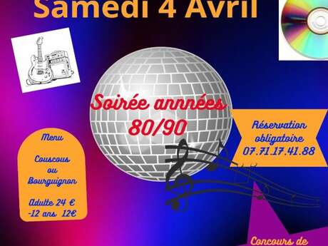 Soirée Années 80