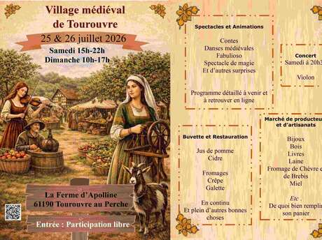 Le village médiéval de Tourouvre