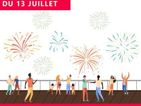 Fête nationale : feu d'artifice Domfront