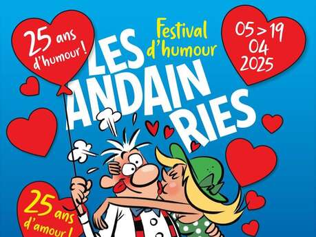 Festival d'humour Les Andain'ries : plateau anniversaire