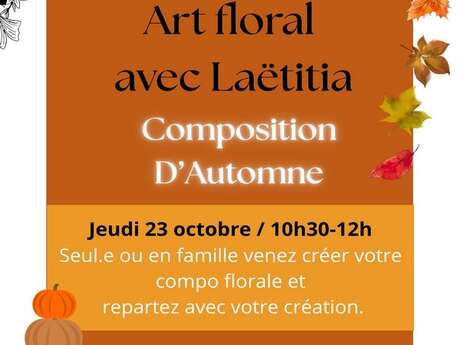 Stage Art Floral - Composition d'automne